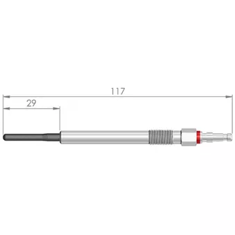 Bougie de préchauffage RESCAL 117 009