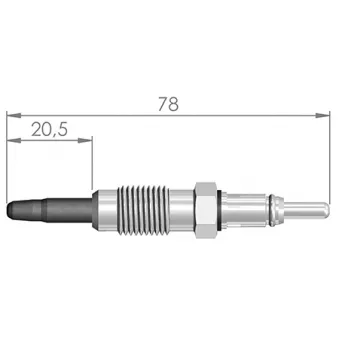 Bougie de préchauffage RESCAL 091 391