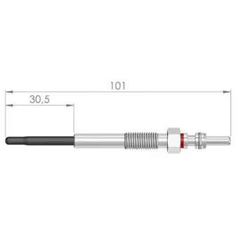 Bougie de préchauffage RESCAL 101 236