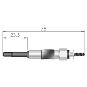 Bougie de préchauffage RESCAL 079 354