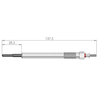 Bougie de préchauffage RESCAL 140 003