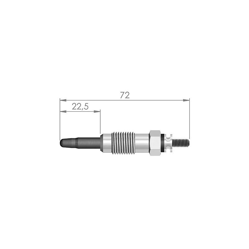 Bougie de préchauffage RESCAL 041 234