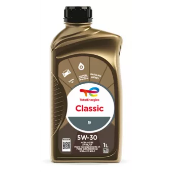 Huile moteur 5W-30 Classic 9 A5/B5 - 1L TOTAL 213786