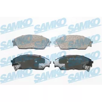 Jeu de 4 plaquettes de frein avant SAMKO
