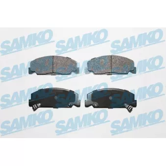 Jeu de 4 plaquettes de frein avant SAMKO