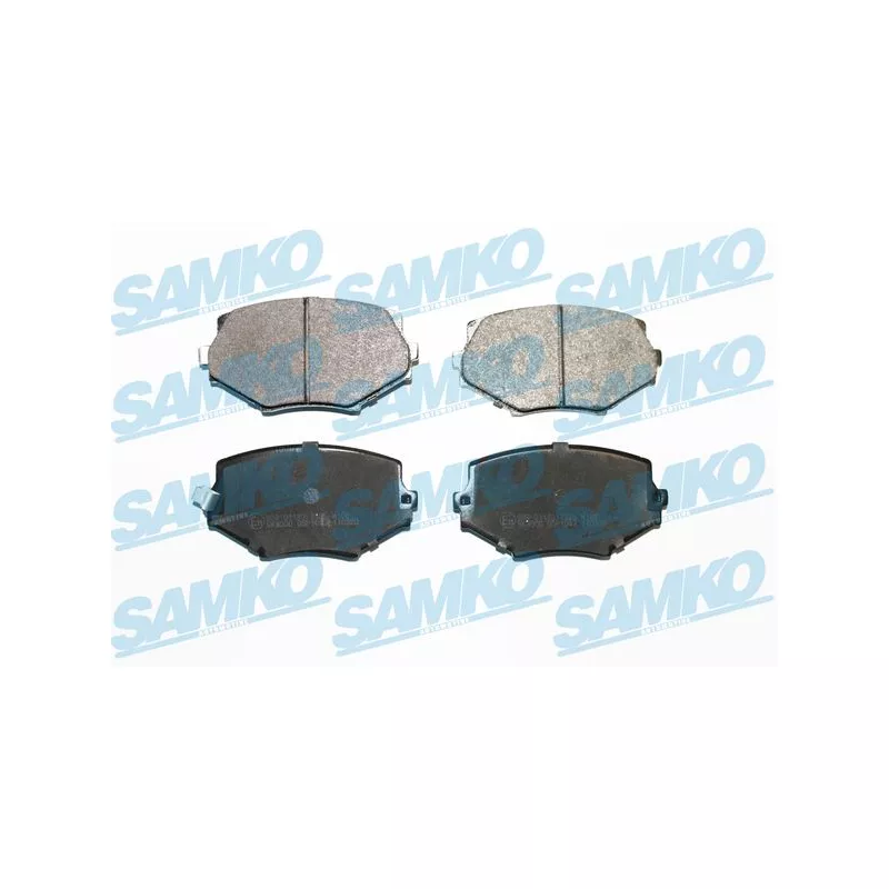 Jeu de 4 plaquettes de frein avant SAMKO 5SP1043