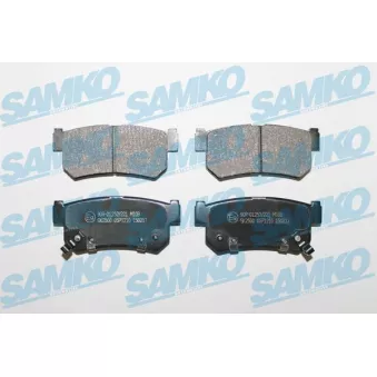 Jeu de 4 plaquettes de frein arrière SAMKO