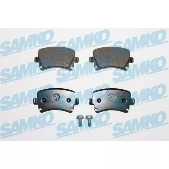 Jeu de 4 plaquettes de frein arrière SAMKO 5SP1219
