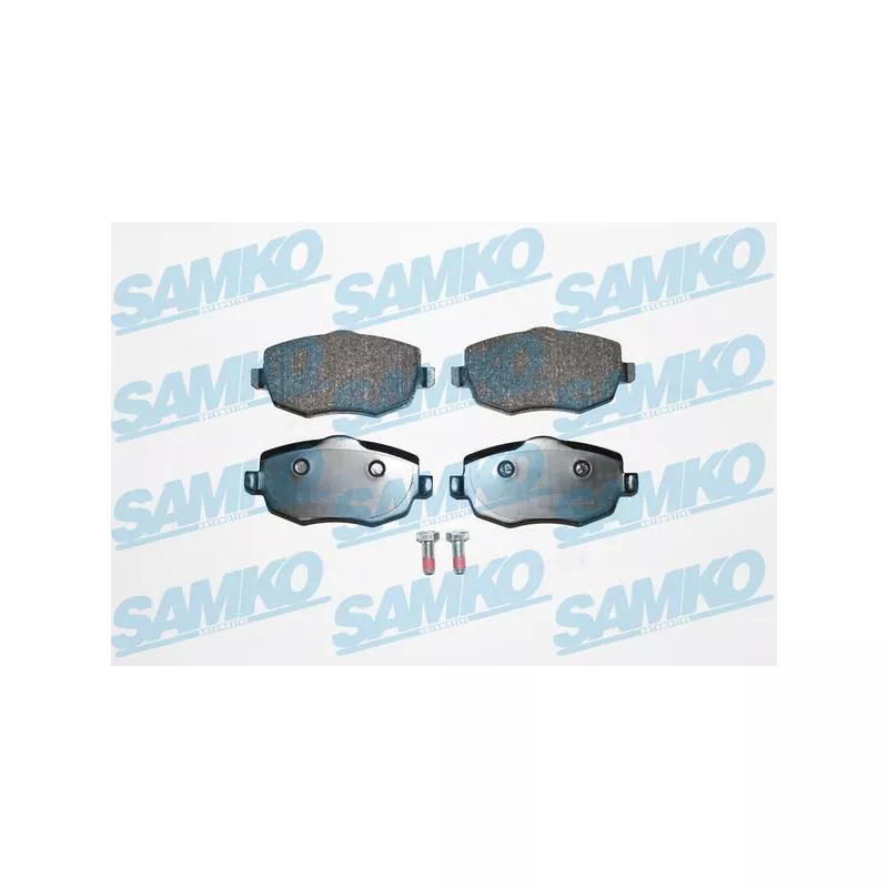 Jeu de 4 plaquettes de frein avant SAMKO 5SP1223