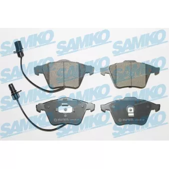 Jeu de 4 plaquettes de frein avant SAMKO