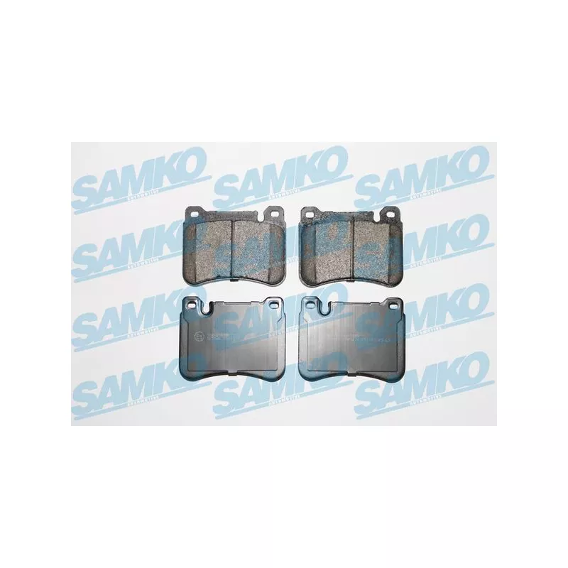 Jeu de 4 plaquettes de frein avant SAMKO 5SP1276
