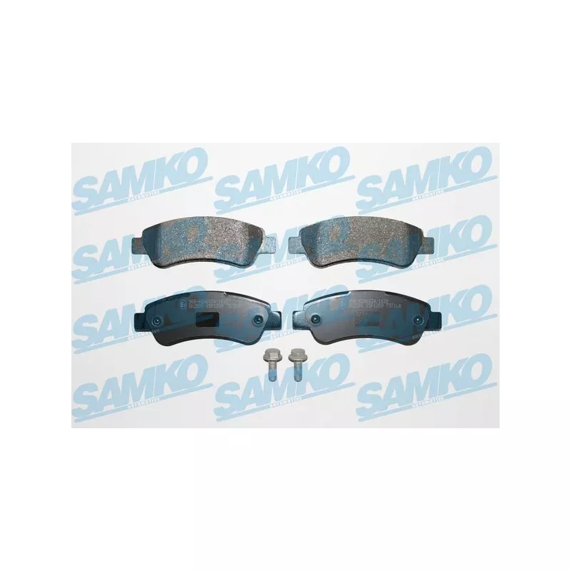 Jeu de 4 plaquettes de frein arrière SAMKO 5SP1289