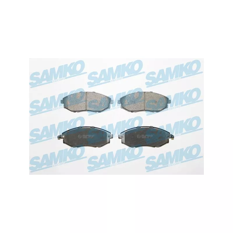 Jeu de 4 plaquettes de frein avant SAMKO 5SP1321