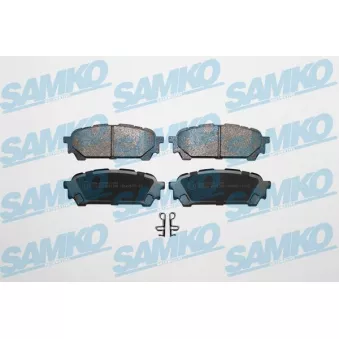 Jeu de 4 plaquettes de frein arrière SAMKO