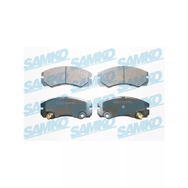 Jeu de 4 plaquettes de frein avant SAMKO 5SP1353