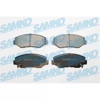 Jeu de 4 plaquettes de frein avant SAMKO