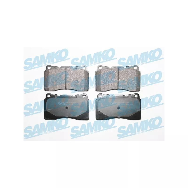 Jeu de 4 plaquettes de frein avant SAMKO 5SP1394