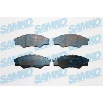 Jeu de 4 plaquettes de frein avant SAMKO