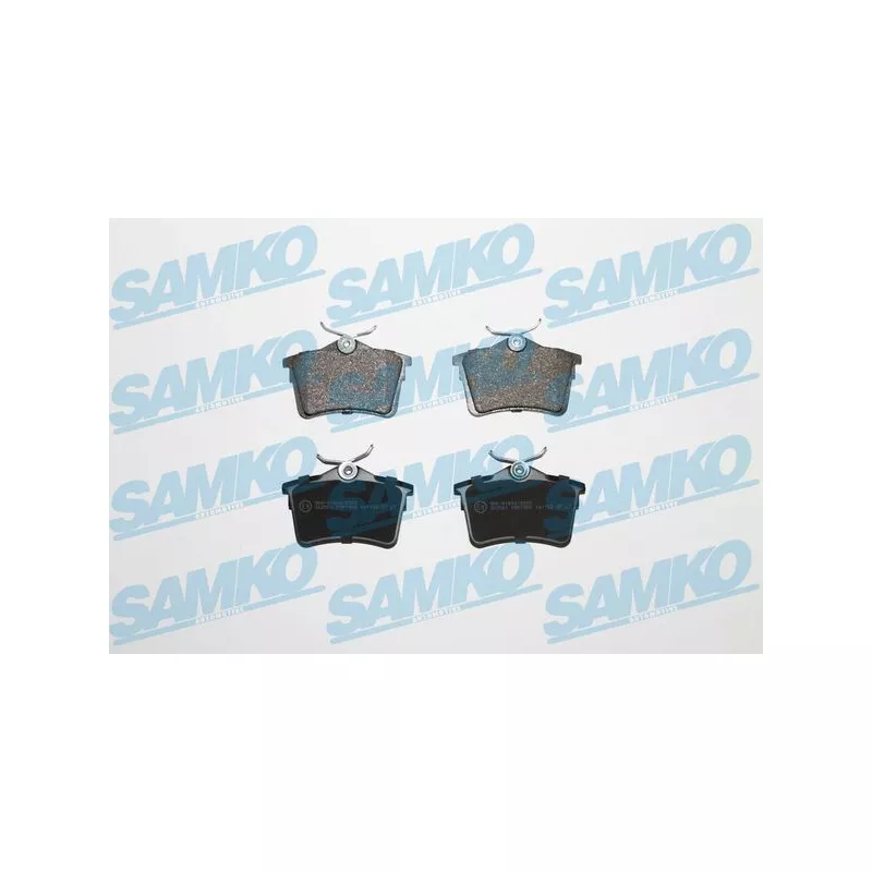 Jeu de 4 plaquettes de frein arrière SAMKO 5SP1500