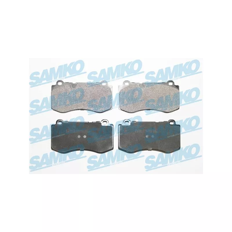 Jeu de 4 plaquettes de frein avant SAMKO 5SP1506