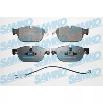 Jeu de 4 plaquettes de frein avant SAMKO