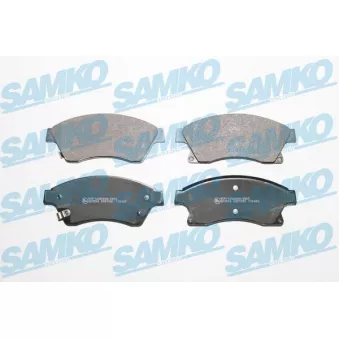Jeu de 4 plaquettes de frein avant SAMKO