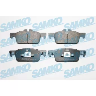 Jeu de 4 plaquettes de frein avant SAMKO