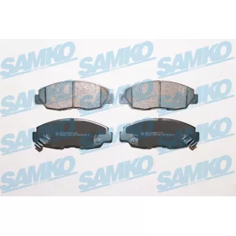 Jeu de 4 plaquettes de frein avant SAMKO