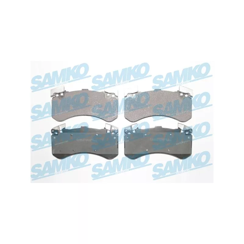 Jeu de 4 plaquettes de frein avant SAMKO 5SP1806