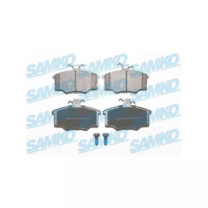Jeu de 4 plaquettes de frein avant SAMKO 5SP188