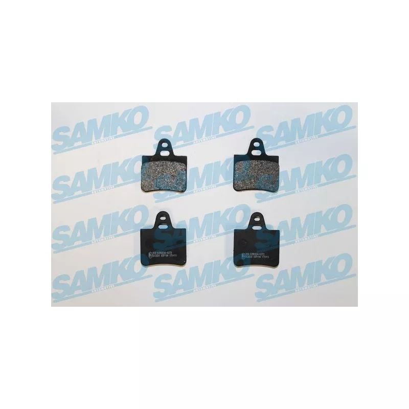 Jeu de 4 plaquettes de frein arrière SAMKO 5SP194