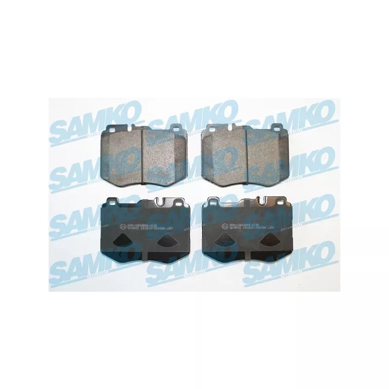 Jeu de 4 plaquettes de frein avant SAMKO 5SP2036