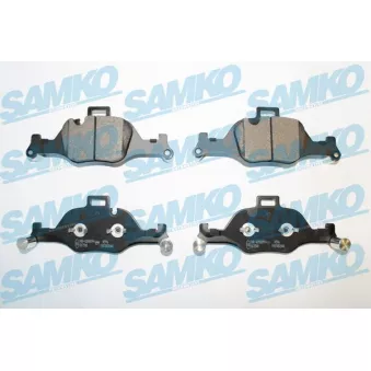 Jeu de 4 plaquettes de frein avant SAMKO