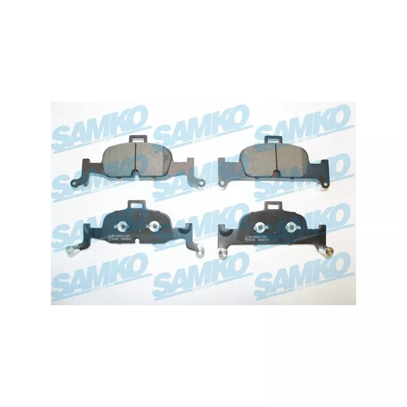 Jeu de 4 plaquettes de frein avant SAMKO 5SP2041