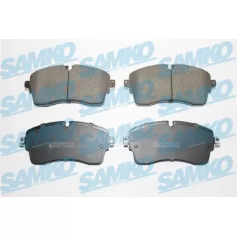 Jeu de 4 plaquettes de frein avant SAMKO