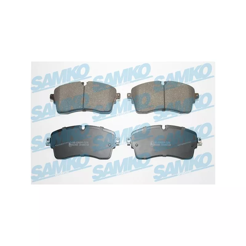 Jeu de 4 plaquettes de frein avant SAMKO 5SP2128