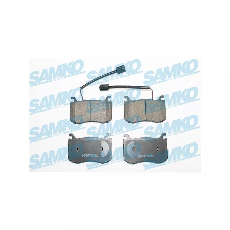 Jeu de 4 plaquettes de frein avant SAMKO 5SP2134