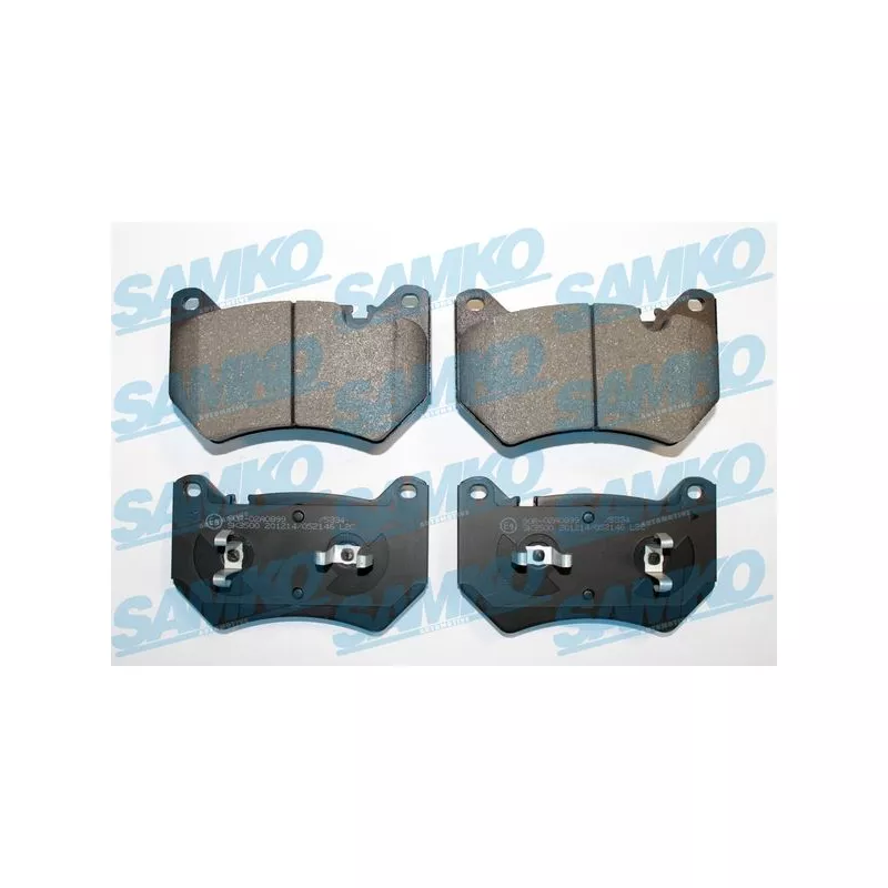 Jeu de 4 plaquettes de frein avant SAMKO 5SP2146