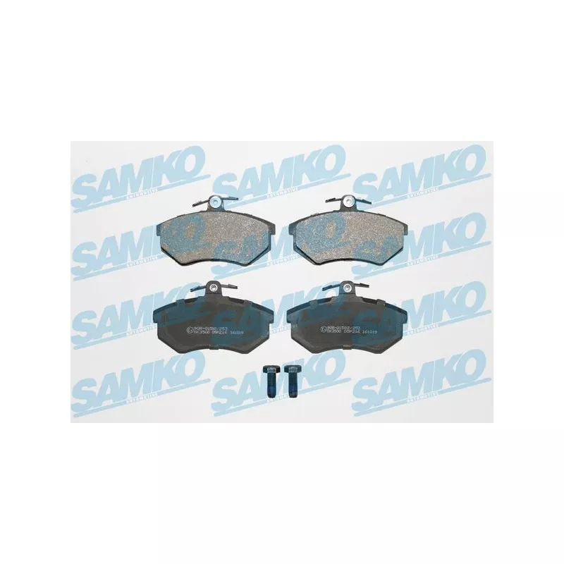 Jeu de 4 plaquettes de frein avant SAMKO 5SP216