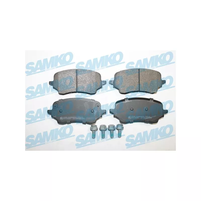 Jeu de 4 plaquettes de frein avant SAMKO 5SP2188