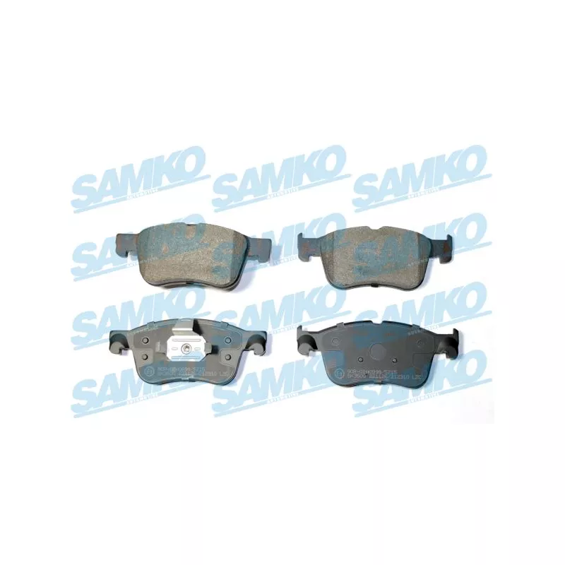 Jeu de 4 plaquettes de frein avant SAMKO 5SP2310