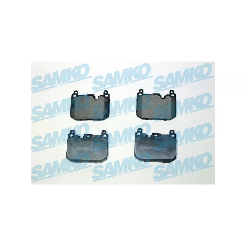 Jeu de 4 plaquettes de frein avant SAMKO 5SP2357