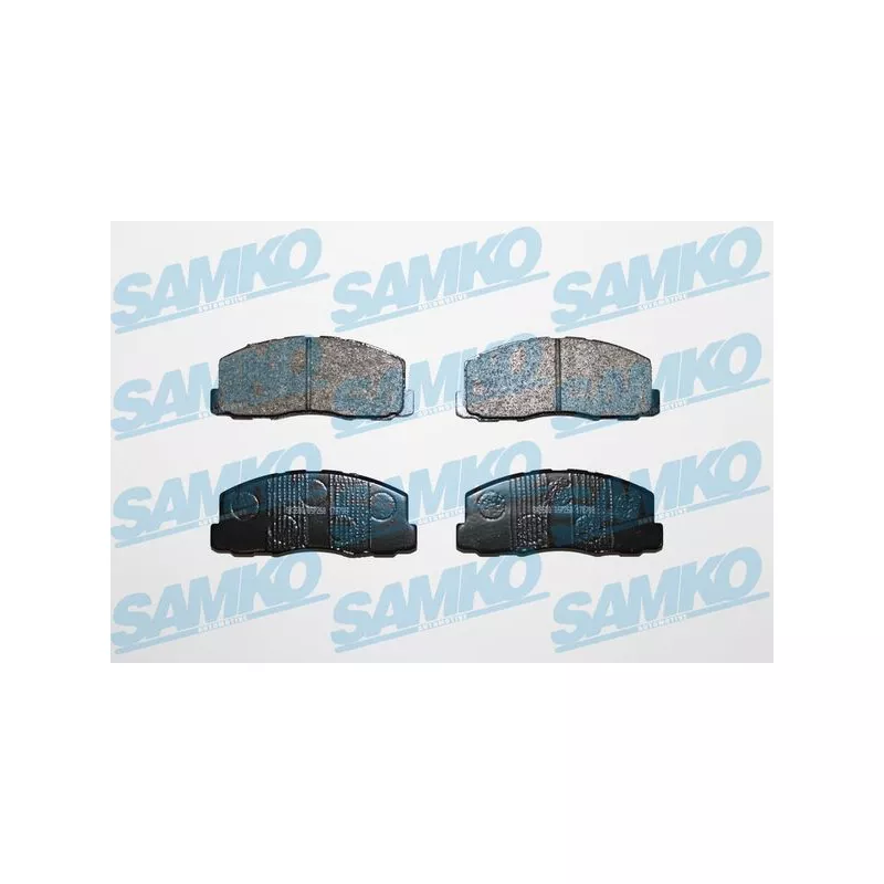 Jeu de 4 plaquettes de frein avant SAMKO 5SP260