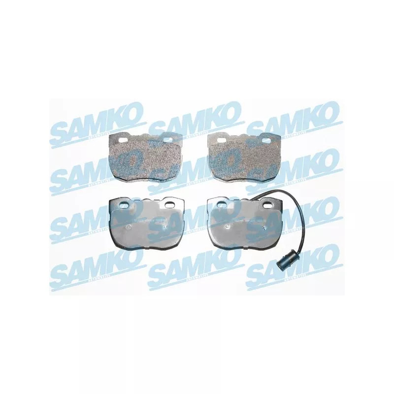 Jeu de 4 plaquettes de frein avant SAMKO 5SP324
