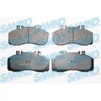Jeu de 4 plaquettes de frein arrière SAMKO 5SP360
