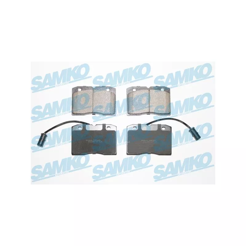 Jeu de 4 plaquettes de frein avant SAMKO 5SP425