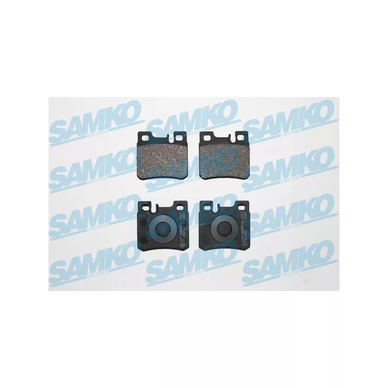 Jeu de 4 plaquettes de frein arrière SAMKO 5SP428