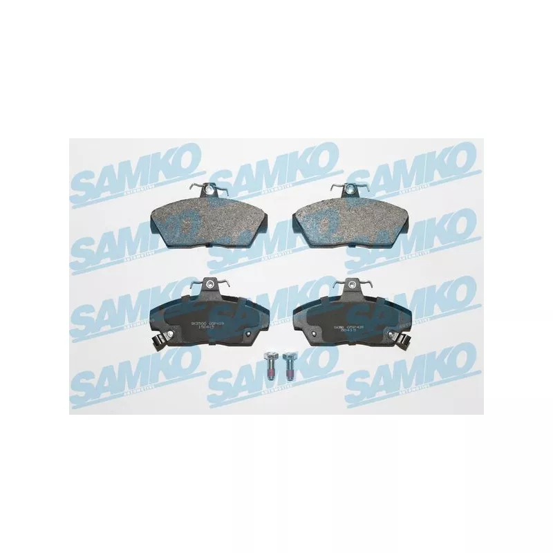 Jeu de 4 plaquettes de frein avant SAMKO 5SP429