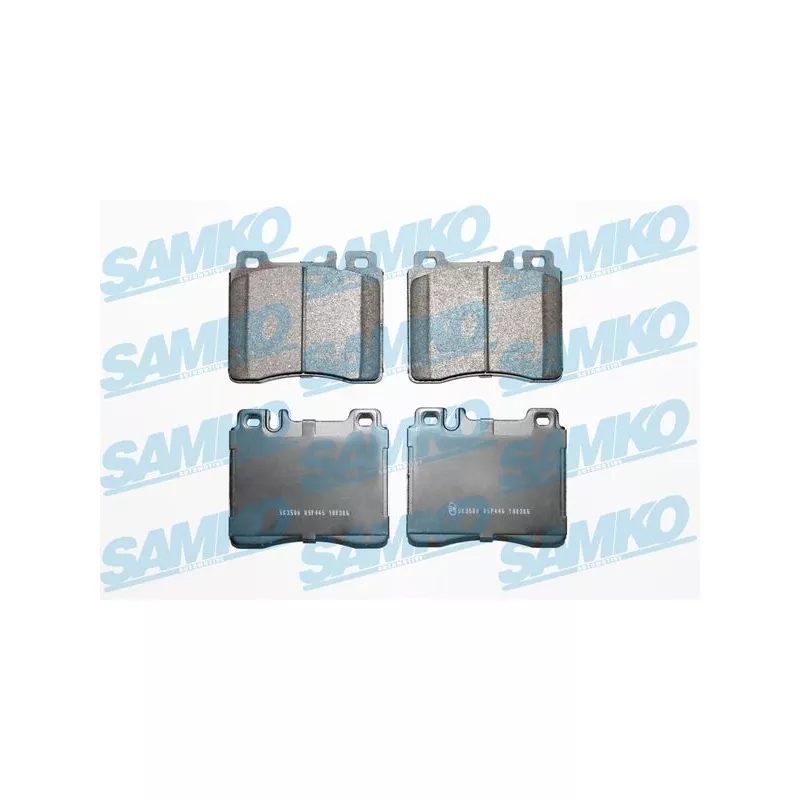 Jeu de 4 plaquettes de frein avant SAMKO 5SP446