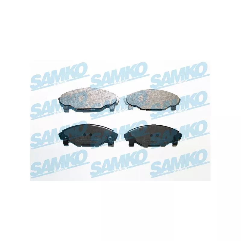 Jeu de 4 plaquettes de frein avant SAMKO 5SP457